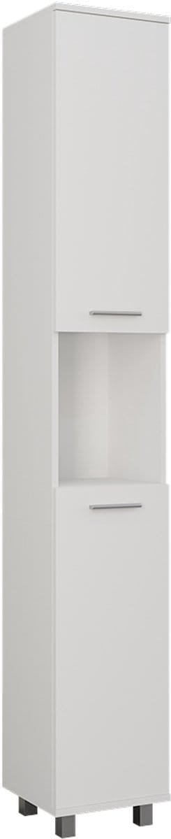 Vicco Ilias Hoge kast – 30.2 x 190 cm met 2 deuren Wit