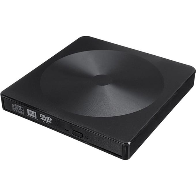 CD Drive 3.0 Type C Multifunctioneel extern dvd-station USB 3.0 Draagbare dvd-speler Dvd-brander zwart