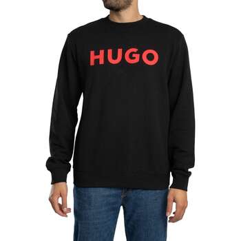 Sweatshirt met labeldetail, model 'Dem'