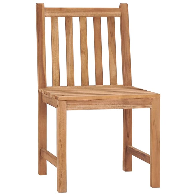vidaXL - Tuinstoelen - 8 - st - met - kussens - massief - teakhout