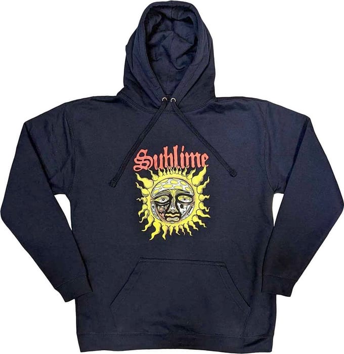 Sublime - Yellow Sun Hoodie/trui - M - Blauw