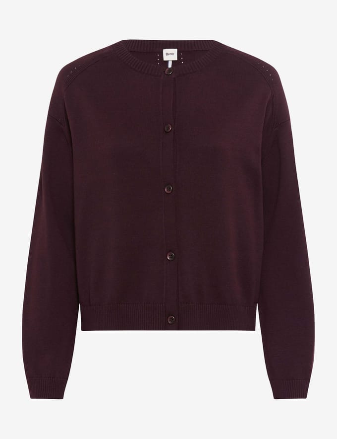 Brax Dames   Style ANN blackberry violet, donkerpaars, maat 48
