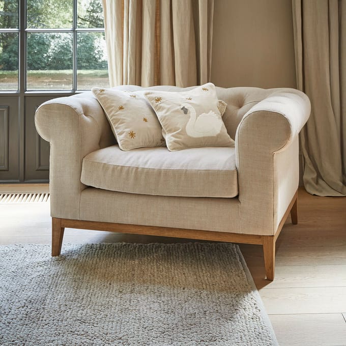 LOBERON Fauteuil Fairbourne beige