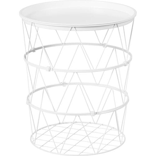 LIVARNO home Bijzettafel (Wit)