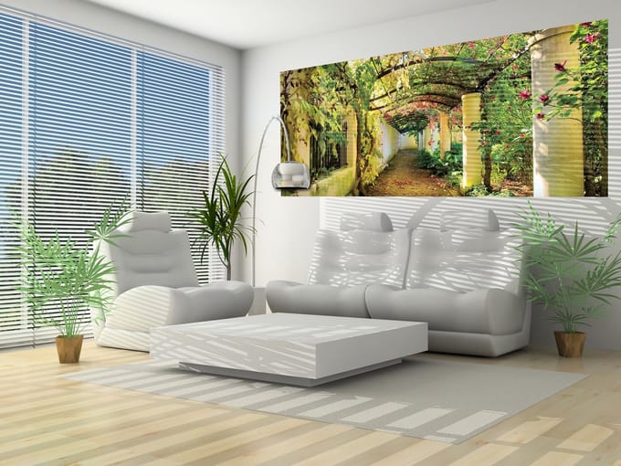 Flowers Floral Garden Photo Wallcovering