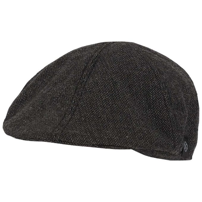 Sarlini - Flat caps heren - Diamond - One Size - Zwart/Grijs