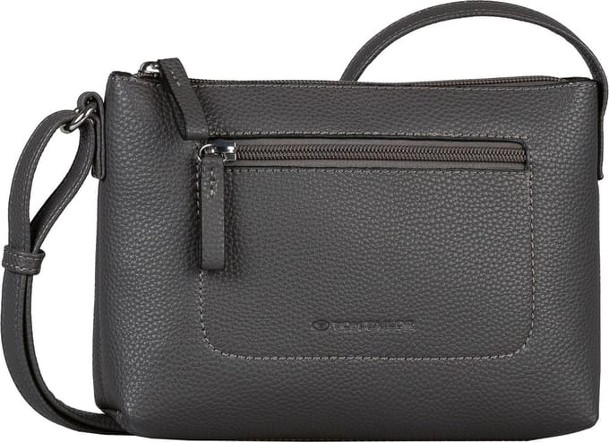 TOM TAILOR Schoudertas Elis Cross Bag Dark Grey Donkergrijs