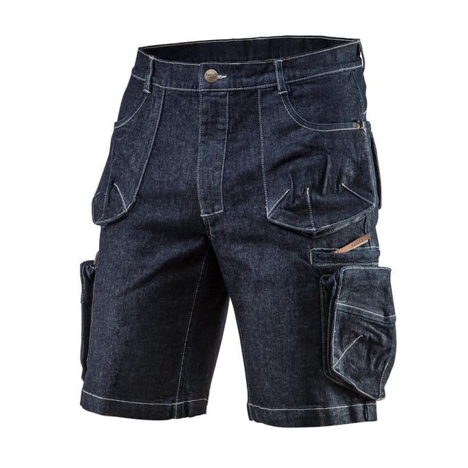 NEO DENIM - Werkshort - Elastaan - Pockets - CE-gecertificeerd