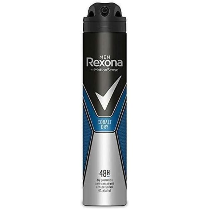 Deodorants Rexona Heren Deodorant Spray Cobalt Dry 48h - 200ml