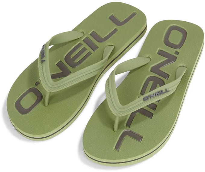 O´neill Profile Logo Slippers Groen EU 41 Man