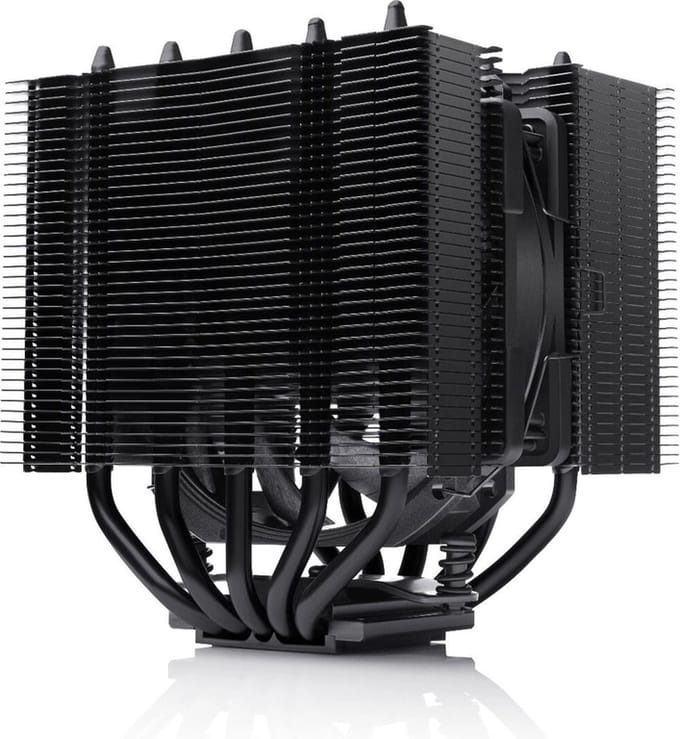 Noctua NH-D12L CHROMAX.BLACK CPU-koellichaam met ventilator Intel LGA 1200, Intel LGA 1700, Intel LGA 1851, Intel LGA 1150, Intel LGA 1151, Intel LGA 1155,