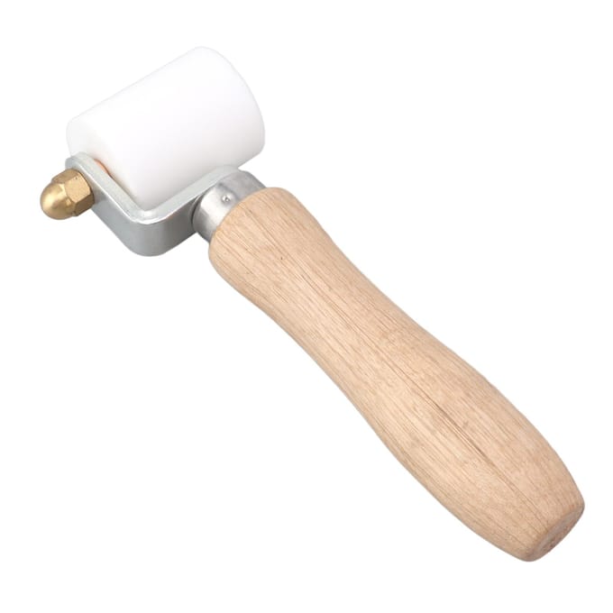40mm Naadroller Hittebestendige Naad Handdrukroller voor PVC Lassen Wit beige
