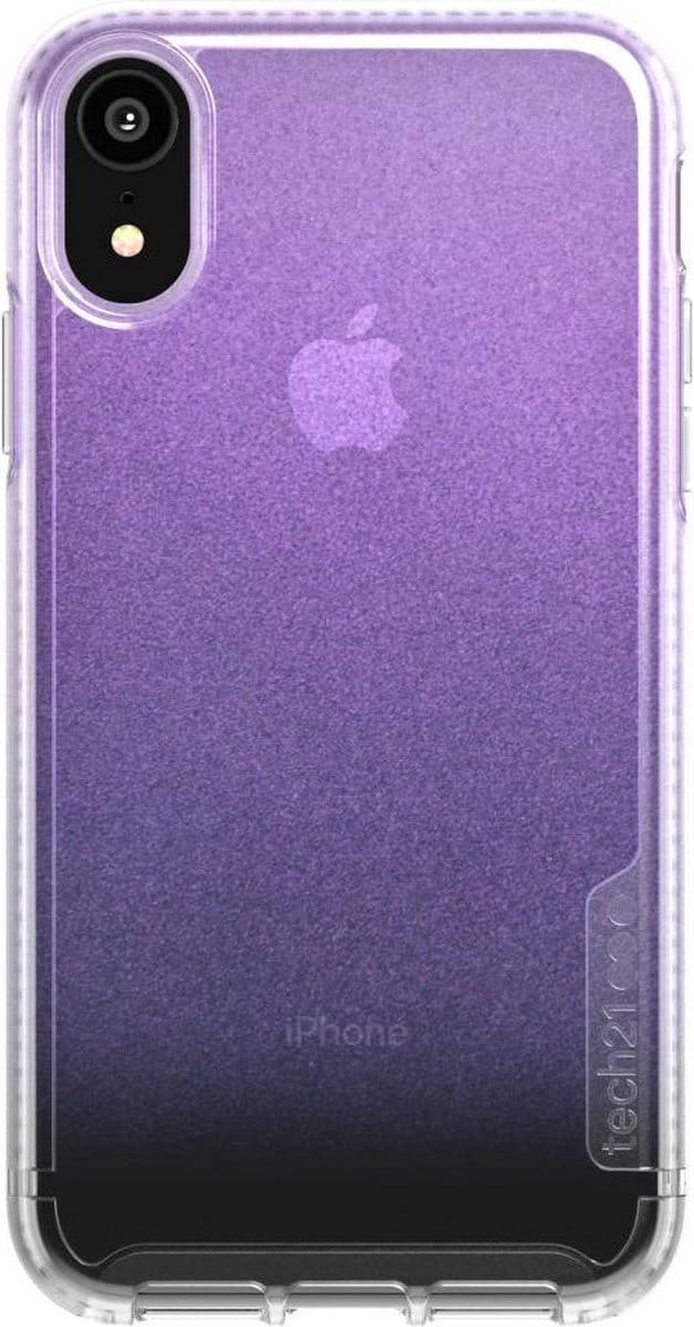 Tech21 Pure Shimmer backcover voor iPhone XR - roze