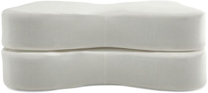 M line Athletic Pillow hoofdkussensloop – Ecru – set van 2 – wasbaar op 60°C – geschikt voor droger