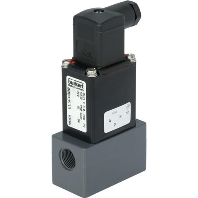 Solenoid Valve 3/2-Way G3/8'' Diverting PTFE FFKM 0-4bar/58psi 24VAC/DC ATEX 0121 20051237