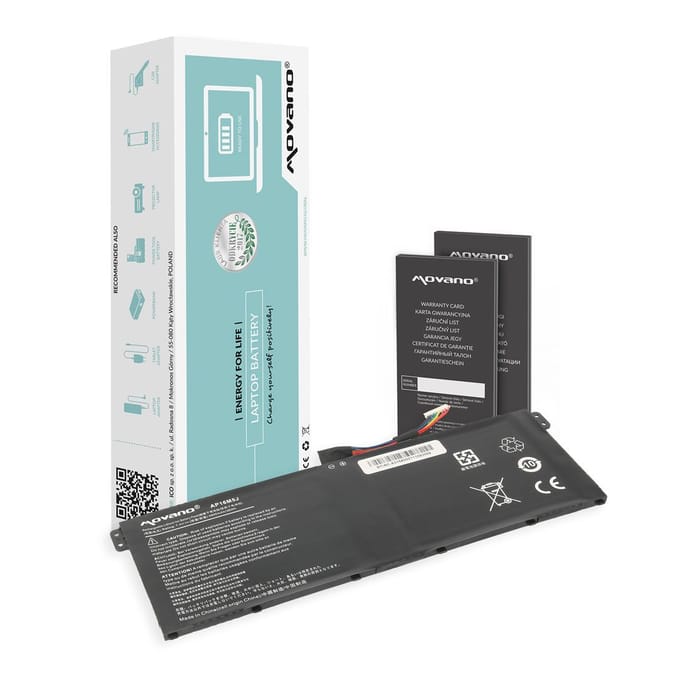 Movano Acer Aspire 3 Serie - Laptopbatterij - Li-Ion - Moderne Cellen - Compatibiliteit