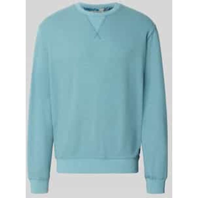 Regular fit sweatshirt van katoenmix