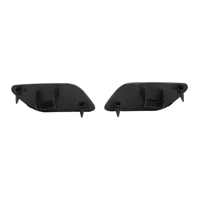 1 Paar Koplamp Sproeierafdekking 4G0955276 Voorbumper Koplamp Sproeier Dop voor A6 C7 black