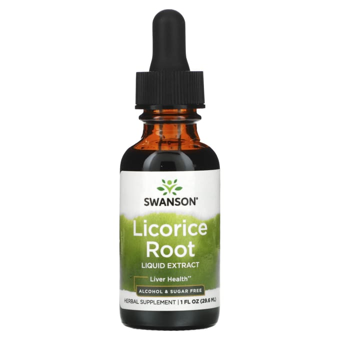 Zoethoutwortel Vloeibaar Extract, 29,6 ml (1 fl oz) (2.000 mg per portie)