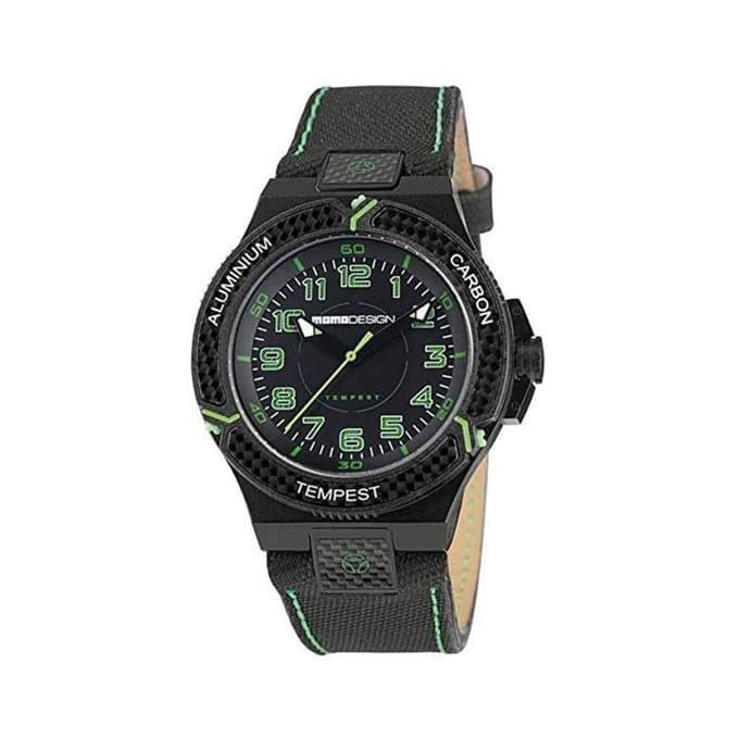 MOMO Design Tempest Young MD2114BK-23 Heren 46 mm WR 100mt