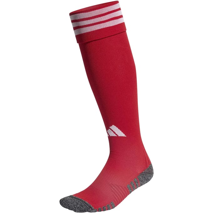 Adidas entrada 26 socks in de kleur rood.