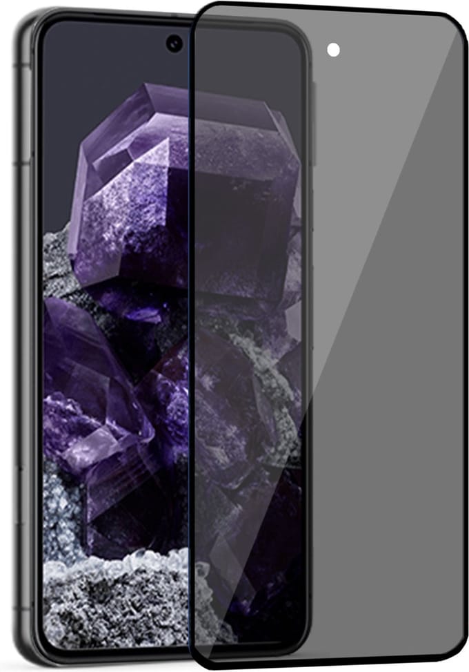 Geschikt voor Google Pixel 8 Screenprotector Privacy - Privacy Beschermglas - Privé GuardCover