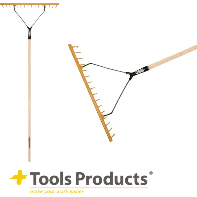 Talen Tools - Polyhark - Rechte rand - Steel 160 cm - Compleet