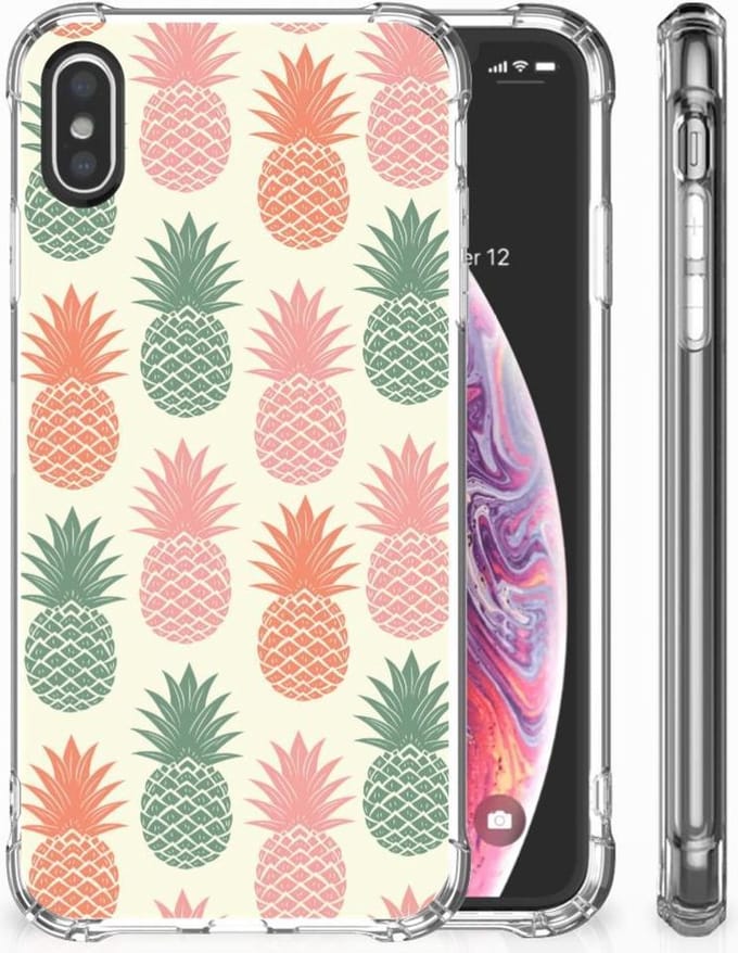 Apple iPhone X | Xs Beschermhoes Ananas
