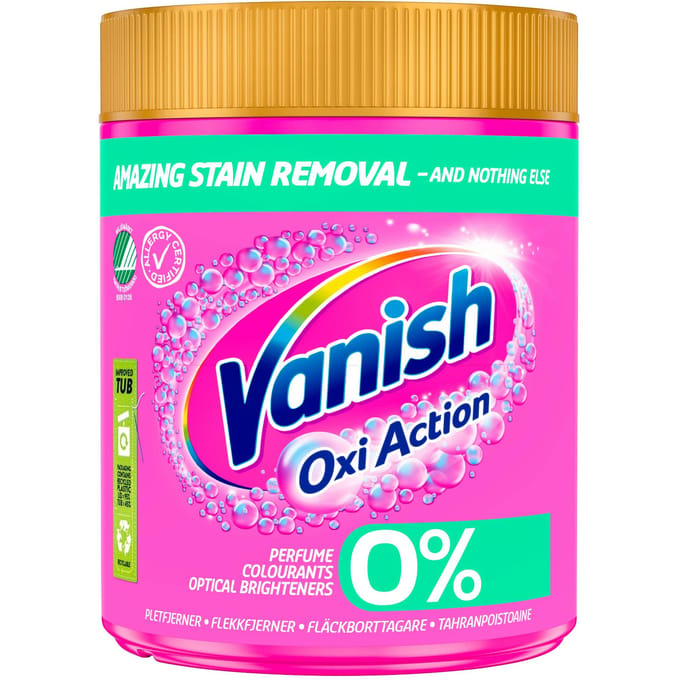 Vanish Oxi -Actie 0% Parfum 440 g
