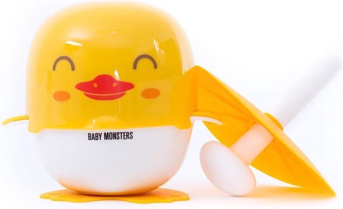 Baby Monsters Eetset I-cook Eend 8-delig Oranje
