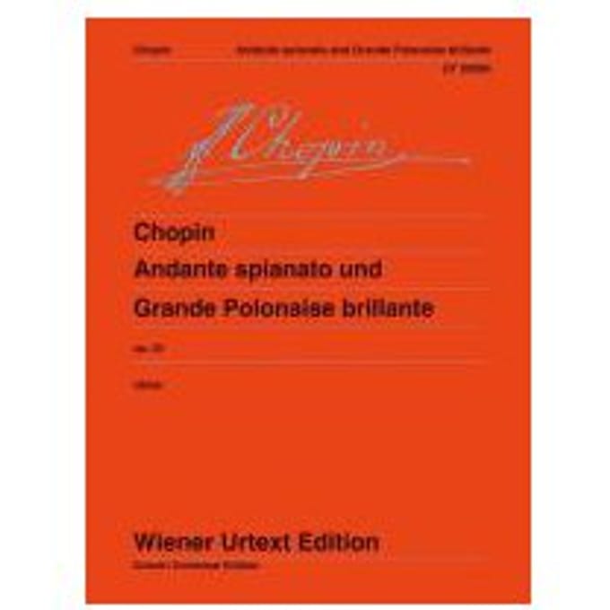 Andante Spianato Und Polonaise Brillante - Chopin, Frédéric