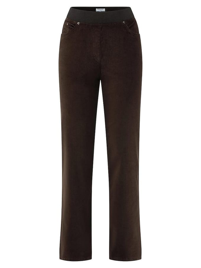 7/8-broek Van Raphaela by Brax bruin
