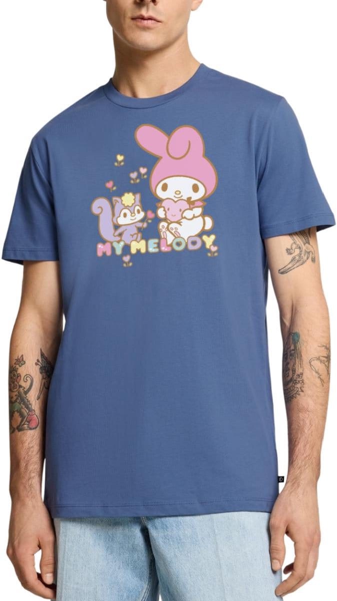 My Melody Plukt Hartbloemen Met Risu Premium T Shirt Heren