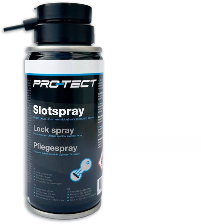 Pro-tect Vetvrije slotspray - Anticorrosie - Onderhoud slotcilinders - 100ml
