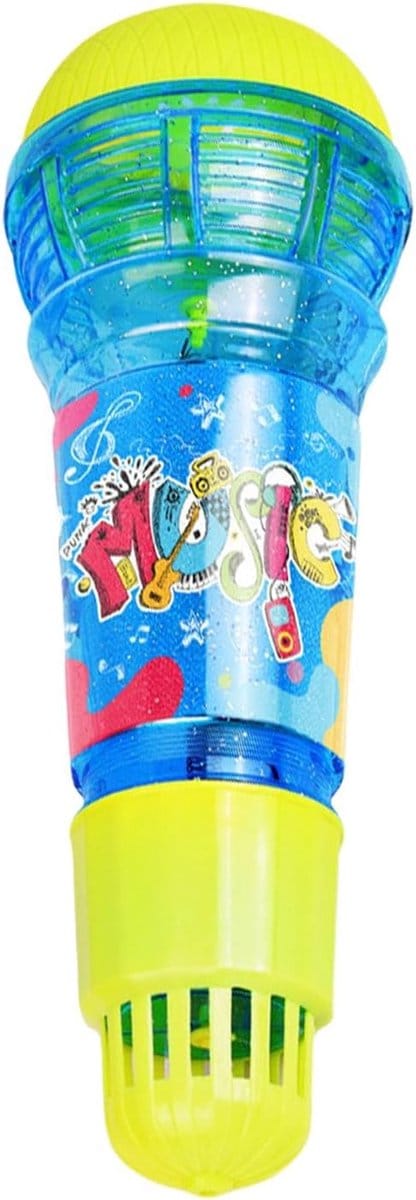 Kindermicrofoon - Speelgoedmicrofoon - Zingen en Spreken - Met Echo Effect - Lichtgewicht Ontwerp - Blauw