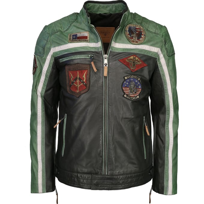 Top Gun leren jas TGJ1005