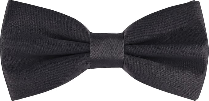 Ladeheid Smal Vlinderdas - Strikjes voor Kinderen - Lengte: 10 cm, Breedte: 5 cm - Grafiet - LA-SR-MJ