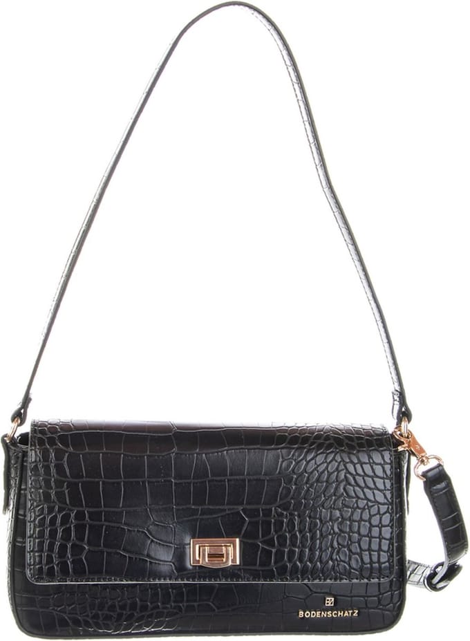 Bodenschatz Schoudertas Avondtas Crossover Bag Black Zwart