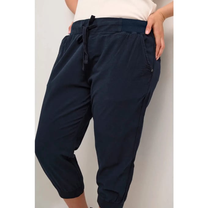 Kaffe Curve KCnana Capri Pants Dames Broek - Maat 50