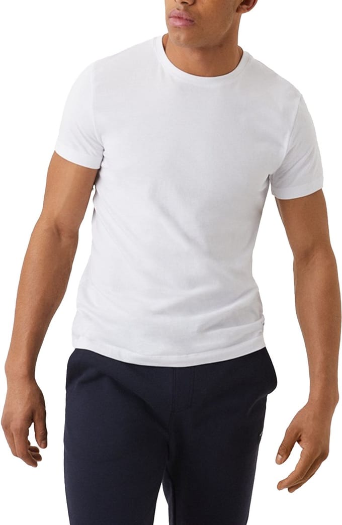 Bjorn Borg Basic T-Shirt Wit - Maat M - Heren