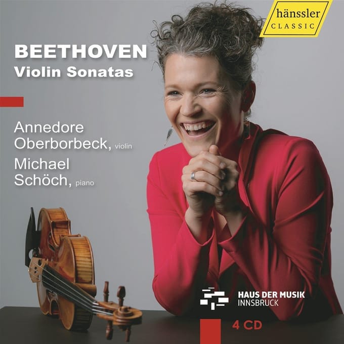 Michael Schöch & Annedore Oberborbeck - Beethoven: Complete Violin Sonatas (4 CD)