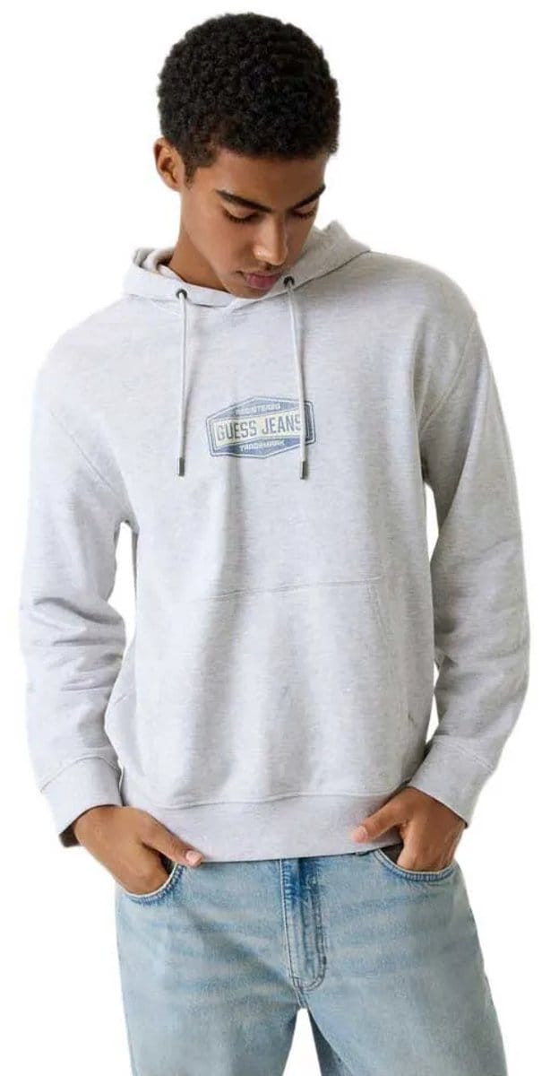 Guess Jeans M6rq25kcpr1 Hoodie Grijs L Man