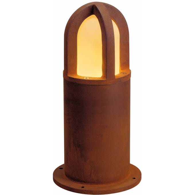 SLV Rusty Cone 40 roestbruine sokkellamp 40 cm