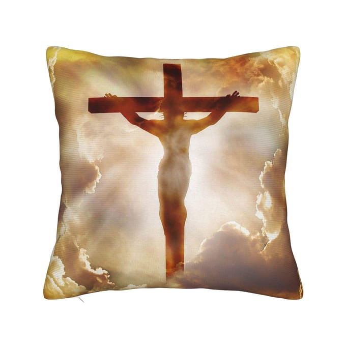 Jezus Christus Kussensloop Polyester Kussenhoes Decor Kussenhoes Huis Groothandel 18' 45x45cm