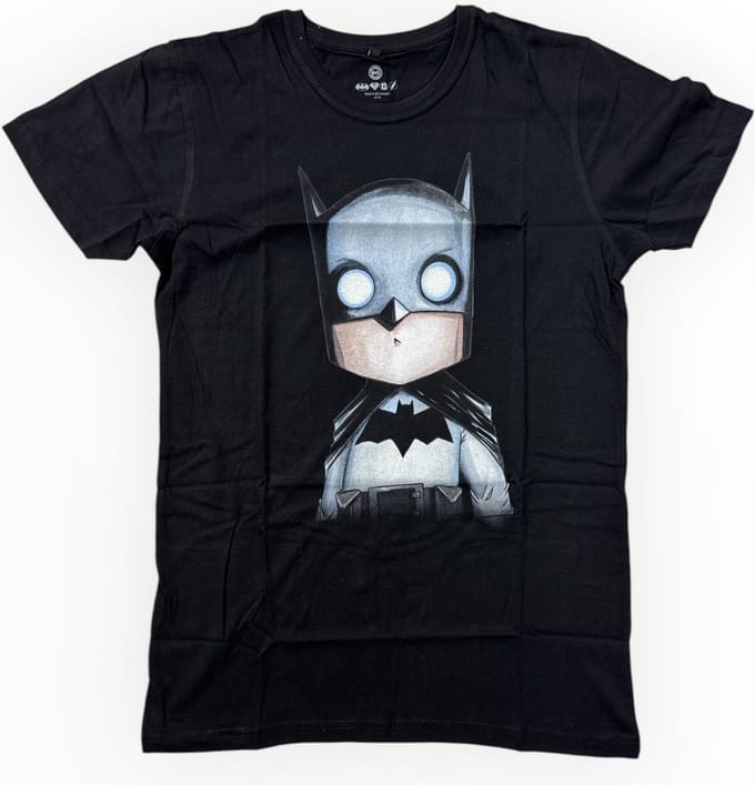 Batman - Black. Batman Comic T-Shirt - S
