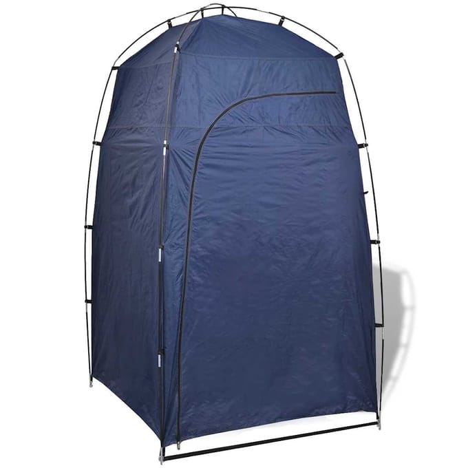 vidaXL - Douche-/WC-/omkleedtent - blauw