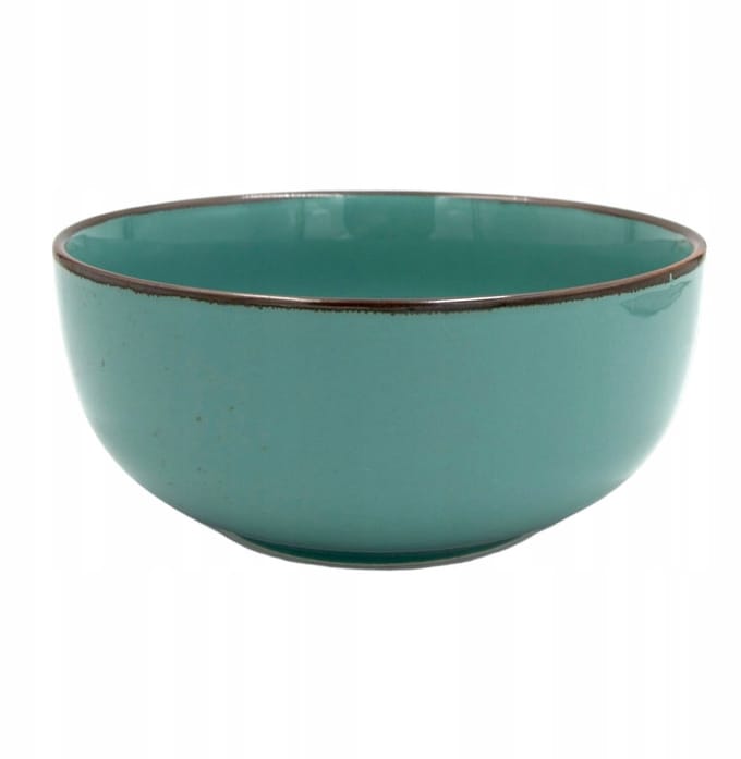 Aluminiumoxide rustieke groene slakom 16,5 cm - Handgemaakt en duurzaam
