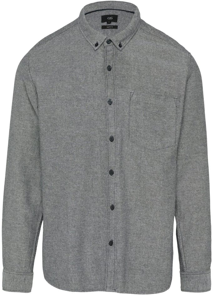 Q/S designed by - Hemd - Maat S - Mannen - 59W0 BLUE - katoen