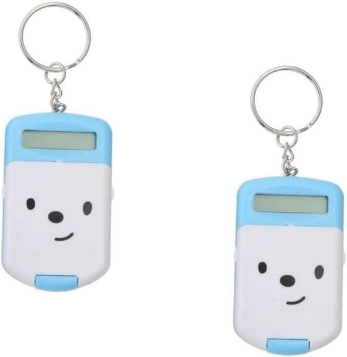 Rekenmachine Set - Mini Teller - Dagelijks Gebruik - Draagbaar Ontwerp - 4 Stuks - Blauw
