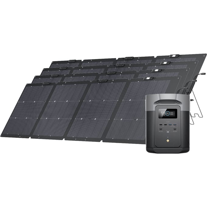 EcoFlow DELTA 2 Max Solar Generator (PV220W)